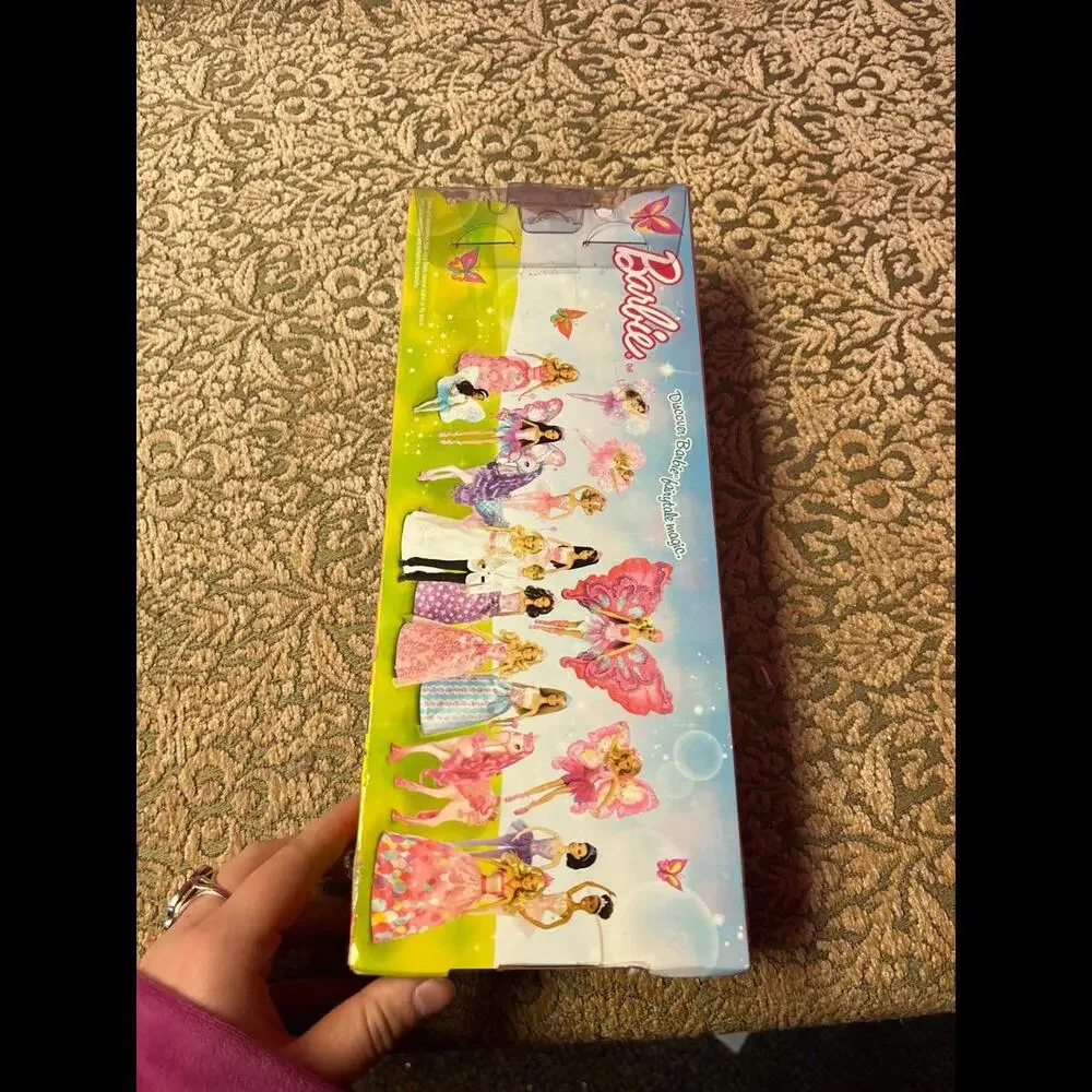 2011 Mattel Barbie Fairytale Magic Doll with‎ Basket & Bunny